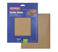 Faithfull AGPP5F Lot de 5 feuilles fines pour papier de verre 230 x 280 mm