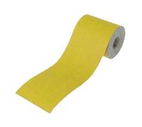 Faithfull Aluminium Oxyde Papier Abrasif Rouleau Jaune 115mm X 10m 40G FAIAR104