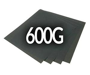 Faithfull AWDP600 Papier abrasif pour ponçage à sec / à eau Format A600 Lot de 25 (Import Grande Bretagne)