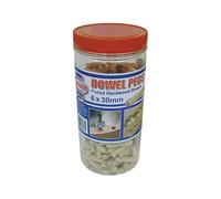 Faithfull Boulons En Bois Flûtés 30 X 6Mm (Tonneau 300) FAIDOW6300T