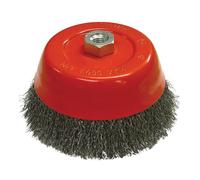 Faithfull Brosse Métallique Coupe 150mm M14x2, 0.30mm Câble en Acier FAIWBC150