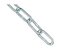 Faithfull Chaîne zinguée 4 mm x 2,5 m