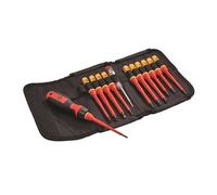 Faithfull Changement Rapide VDE Screwdriver Set 13 Pièce Mélange Drive