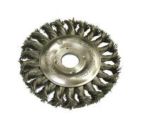 Faithfull Circulaire Brosse en Métal 125 x 12mm 22.2mm Trou, 0.50mm Fil