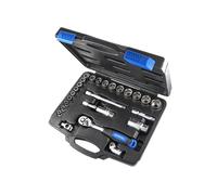 Faithfull Coffret Douilles 3/8" D Metric 26 Pièces Simple Hexagonal