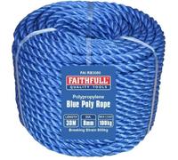 FAITHFULL Corde Poly 8 mm Bleu 30 M