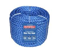 Faithfull Corde polyester bleu 6 mm 30 m