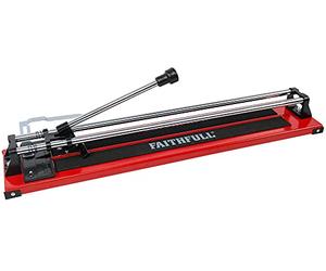 Faithfull Coupe-Carreaux carré de 600 mm, Diagonale de 425 mm, capacité de Coupe de 12 mm d'épaisseur pour Carreaux de céramique