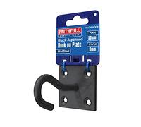 Faithfull CHBHOOK crochets de suspension laqués Noir sur plaque