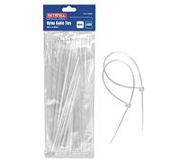 Faithfull CT300W Serre-câbles 300 x 4,8 mm Lot de 100 (Import Grande Bretagne)