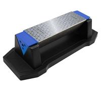 Faithfull Diamond Sharpening Stone Kit - Triangular Whetstone 150/325 / 1200 Grit, Knife & Tool Sharpener with Non-Slip Base, Wet or Dry Use