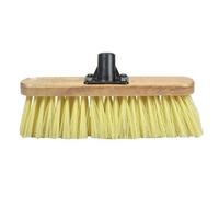 Faithfull Doux Crème PVC Poil Balai Tête 300mm (12in) Filète Prise Faibrs