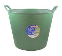 Faithfull Eco Flex Baignoire Multi-Usage, Durable et Durable avec poignées renforcées, 25 litres (5,5 gl), Vert