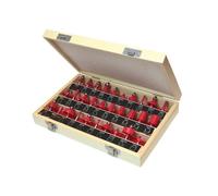 Faithfull Ensemble De Fraises TCT 1/4 Pouce, 30 Pièces FAIRBS30