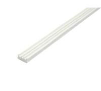 Faithfull FAIDEW9356W Boudin de porte Profil W Blanc 6 m Bande 9 x 3,5 mm
