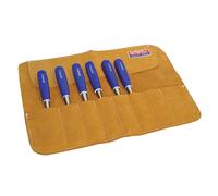 Faithfull FAILCR8 Rouleau De Ciseaux En Cuir À 8 Poches 33 X 47Cm