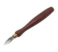 Faithfull FAIMKNIFEC couteau de marquage FSC, lame diamantée à biseau unique, manche en bois dur FSC et virole en laiton, outil de menuiserie de charpentiers pour entailler le bois - 7 pouces