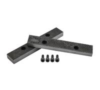 Faithfull FAIMV125JAWS Mâchoires De Étau 125mm 5" En Acier Lot De 2 Avec Vis