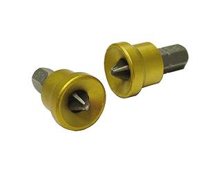 Faithfull FAISBPH2DW Lot de 2 adaptateurs de tournevis pour cloison sèche et embouts PH2