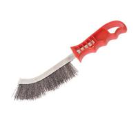 Faithfull Fil Rayure Brosse Acier Rouge Poignée