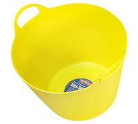 Faithfull FLEX15Y Seau souple en polyéthylène Jaune 28 l