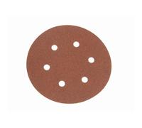 Faithfull Hook & Loop Disque de Ponçage DID2 Troué 150mm X 120G (Paquet 25)