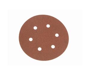 Faithfull Hook & Loop Sablage Disque DID2 Troué 150mm X 60G (Pack 25)