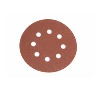 Faithfull Hook & Loop Sablage Disque DID3 Troué 125mm X 40G (Pack 25)