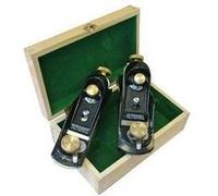 Faithfull lot de 2 rabots dans un coffret en bois 9. 1/2 à 60. 1/2 (import grande bretagne)