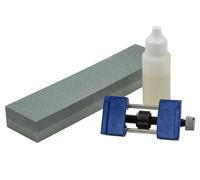 Faithfull OS8CHG Kit pierre à huile et guide 20 cm (Import Grande Bretagne)