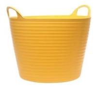 Faithfull Pot Flexible Polyéthylène Jaune 42 L Jaune G
