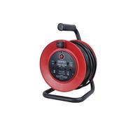 Faithfull Power Plus Ouvert Tambour Câble Bobine 240V 13A 2-Socket 25m FPPCR25M