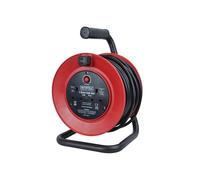 Faithfull Power Plus Ouvert Tambour Câble Bobine 240V 13A 2-Socket 25m FPPCR25M