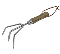 Faithfull Prestige Acier Inoxydable Cultivateur à Main Ash Poignée FAIPRESHCUL