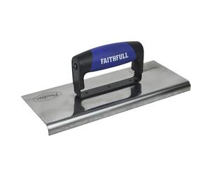 Faithfull PTEDG10SS Truelle à bordure en acier inoxydable