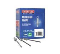 Faithfull Rivets En Aluminium 4.8 X 14Mm Longs Pack De 500 FAIAR5L500