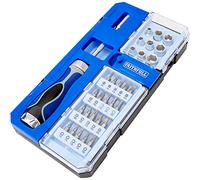 Faithfull SDSET33R Jeu de tournevis à cliquet et douilles 33 pièces