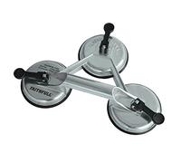 Faithfull SUCPAD3P Microventouse élévatrice en triple aluminium