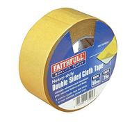 Faithfull TAPEDS Rouleau adhésif double face ultra résistant 50 x 25 m (Import Grande Bretagne)