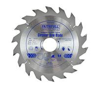 Faithfull TCT Lame pour scie circulaire 18 dents 165/30 mm