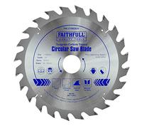 Faithfull Tct Lame scie circulaire 24 dents 190 X 30 mm