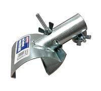 Faithfull Tête de balai à douille galvanisée, 8 cm x 13,8 cm, 1 pièce, multicolore, acier avec revêtement zinc, filetage BSPT, qualité commerciale