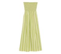 Faithfull the brand - Jamie Midi Dress - Femme - Robes - Vert - Taille: 40 FR