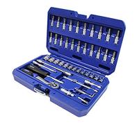 Faithfull Tools FAISOC1446MN Coffret de 46 douilles 4-14 mm-1/4" SqDr