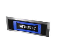Faithfull Truelle Flexifit En Acier Inoxydable Avec Mousse 14 Pouces FAIPFLEX14S
