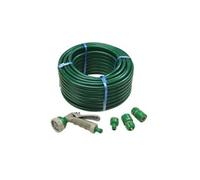 Faithfull Tuyau Renforcé PVC 30m + Raccords + Pistolet Pulvérisateur FAIHOSE30AV