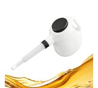 Faithfull Verseur En Plastique Avec Bec Verseur - Carafe À Liquide De 5 L Avec Bec Verseu Et Couvercle, Distributeur Moteur | Bidon De Mesure Métrique Et Impériale, Pour La