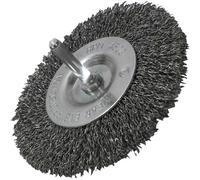 Faithfull WBS100C Brosse métallique avec tige de 0,30 mm 100 x 6 mm