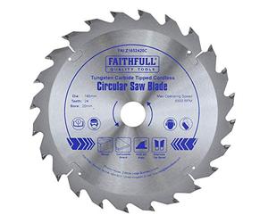 Faithfull Z1652420 C 24T X 165 x 20 mm TCT Lame de scie circulaire