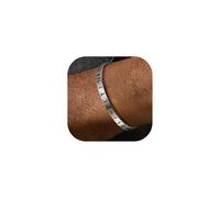 FaithHeart Bracelet Homme Viking Runes Acier Inoxydable Bracelet Manchette Jonc Ouvert Viking Nordique